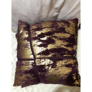 Home & Garden Envogue Purple Gold Set of 2 Decorat